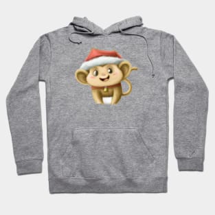 Cute Monkey Drawing Hoodie